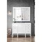 James Martin Vanities Addison 48in Single Vanity, Glossy White w/ 3 CM White Zeus Quartz Top E444-V48-GW-3WZ - alternate 5